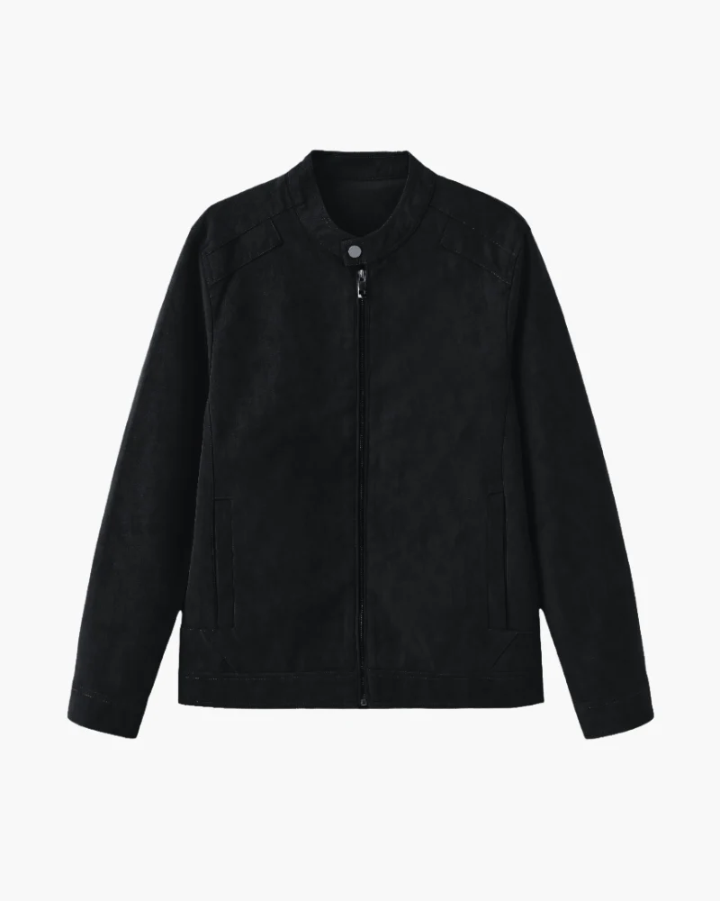 ESTATE VESTE DAIM CUIR