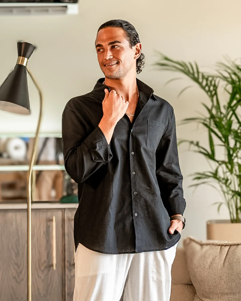 CAPE TOWN CHEMISE 100% LIN