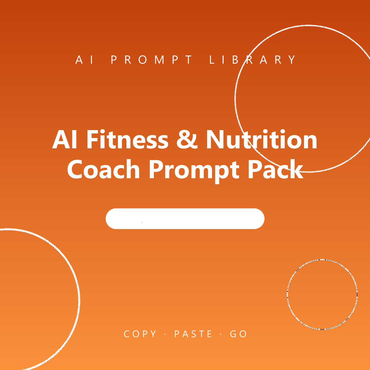 AI Fitness & Nutrition Coach Prompt Pack (36 Prompts)