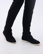MOCASSINS DAIM HAUTEUR