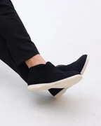 MOCASSINS DAIM HAUTEUR