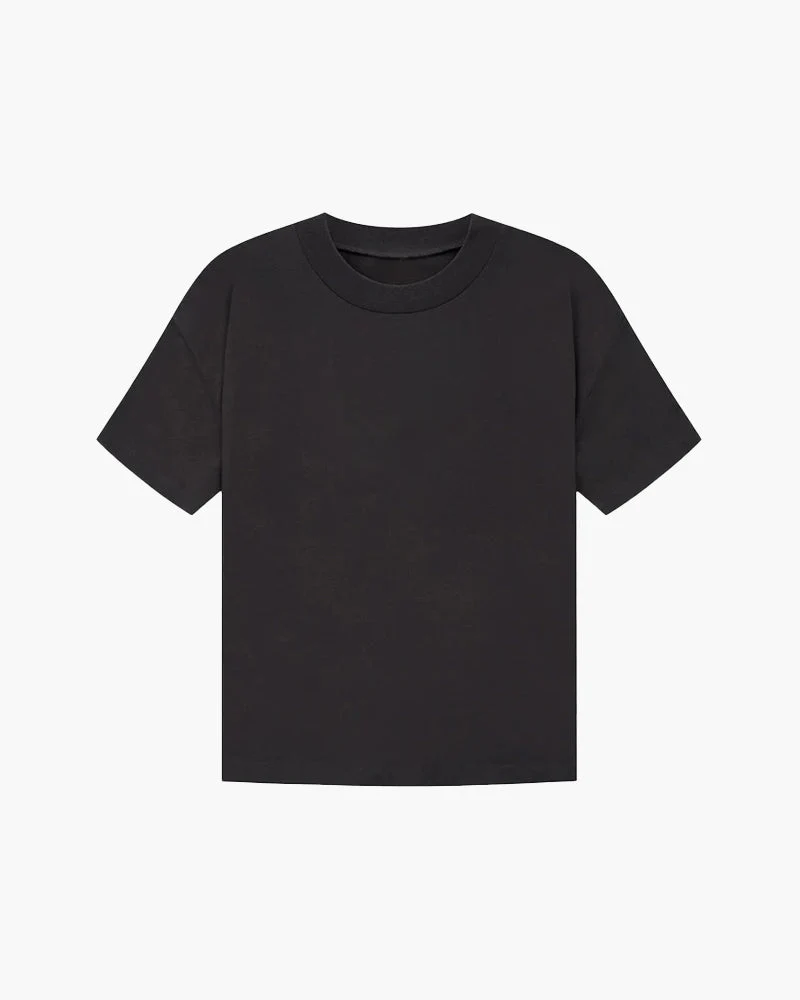 T-SHIRT UNI RAFFINÉ