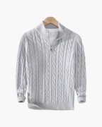 VERBIER PULL DEMI-ZIP HOMME