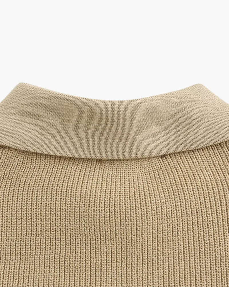 CESARE PULL DEMI-ZIP