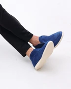 MOCASSINS DAIM HAUTEUR