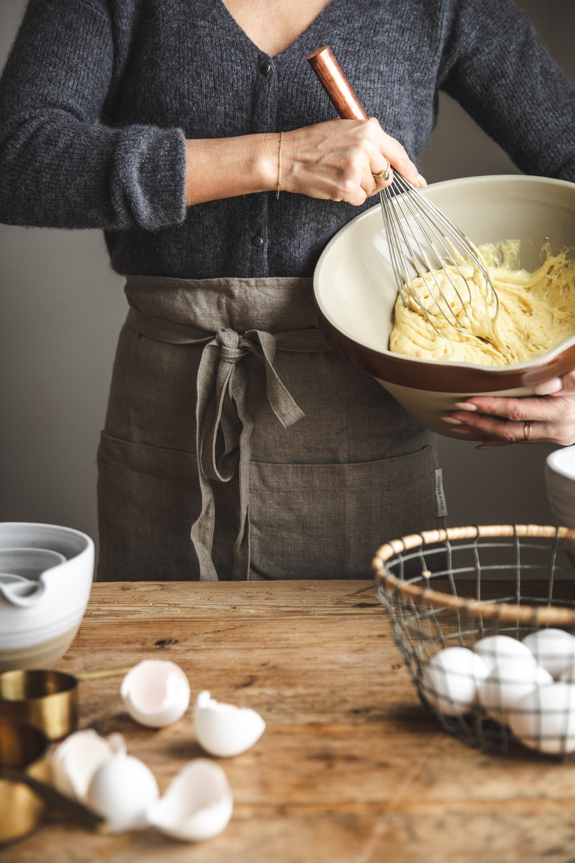Linen French Bistro Apron