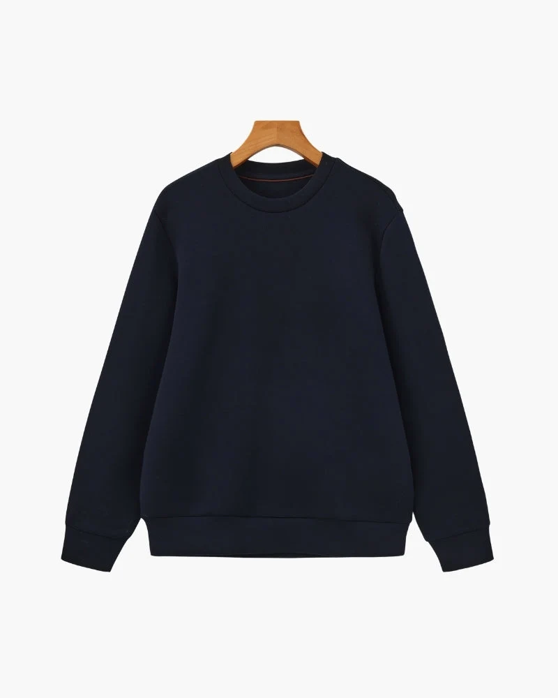 SWEATSHIRT COL ROND MODAL
