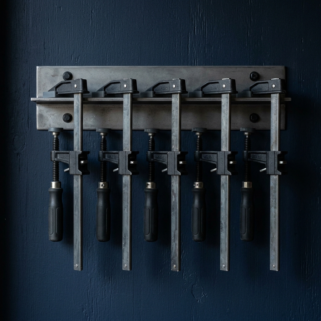 Clamp Storage Rack