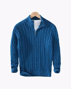 VERBIER PULL DEMI-ZIP HOMME