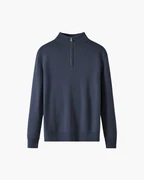 VESTE ZIPPÉE LAINE MÉRINOS