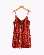 STÉPHANIE MINI ROBE SEQUINS