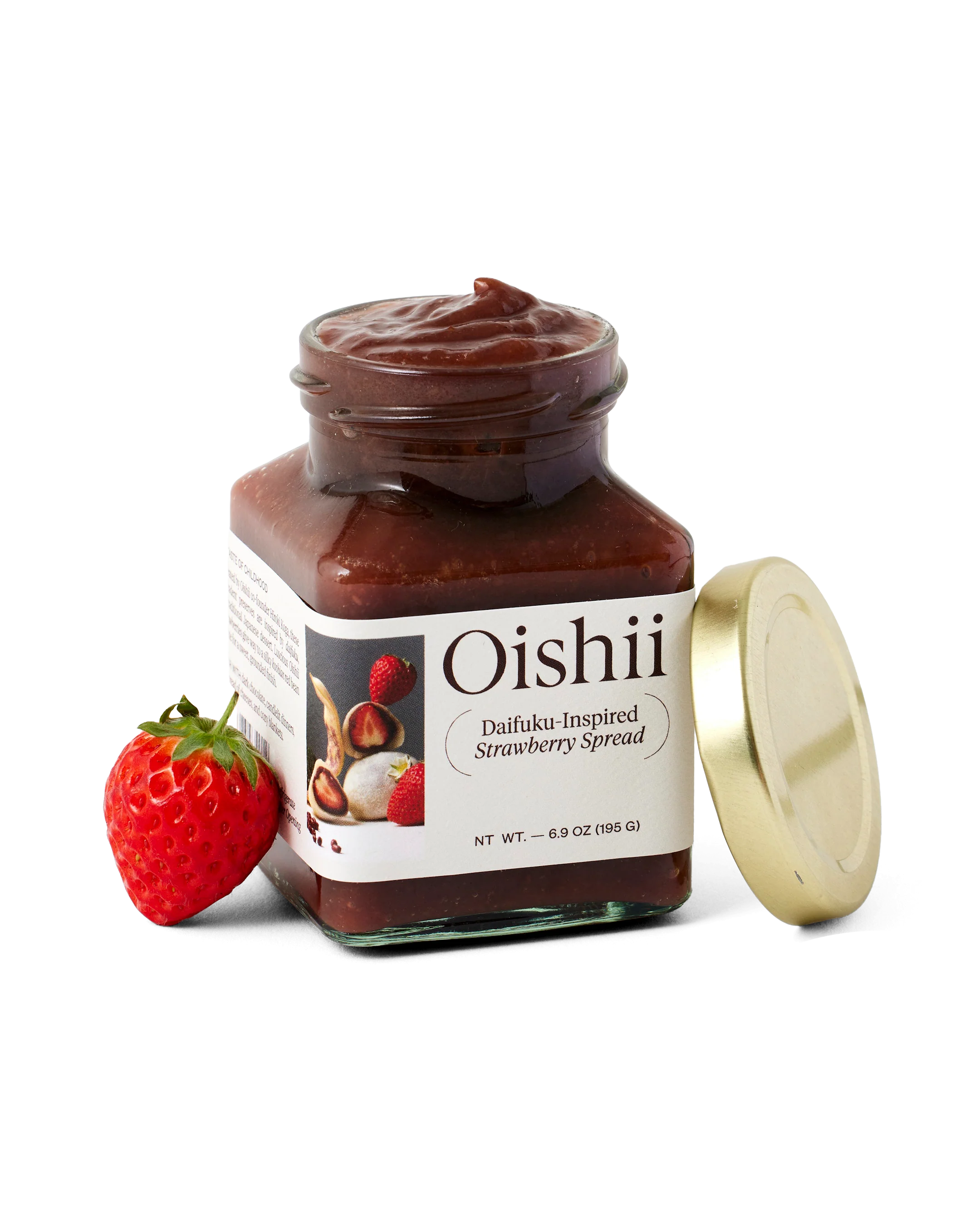 Daifuku-Inspired Strawberry Spread