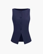SOLANGE GILET RAFFINÉ