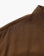 CHEMISE COL MANDARIN COTON