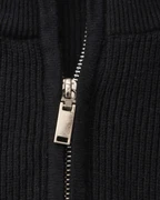PULL DEMI-ZIP MAILLE RAFFINÉ