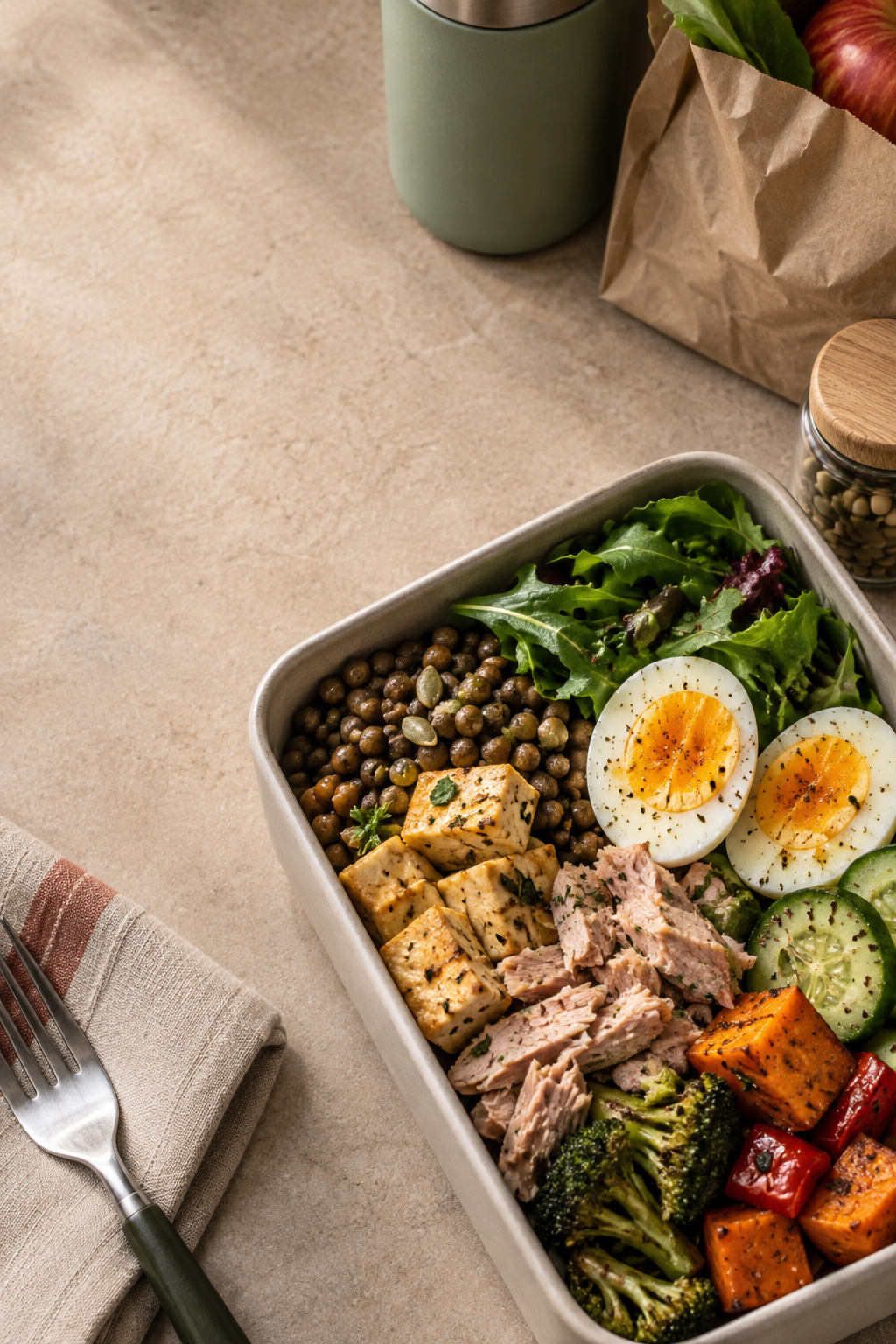 Protein-Rich Dairy-Free Work Lunches
