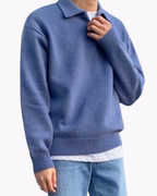 PULL BOUTONNÉ LAINE