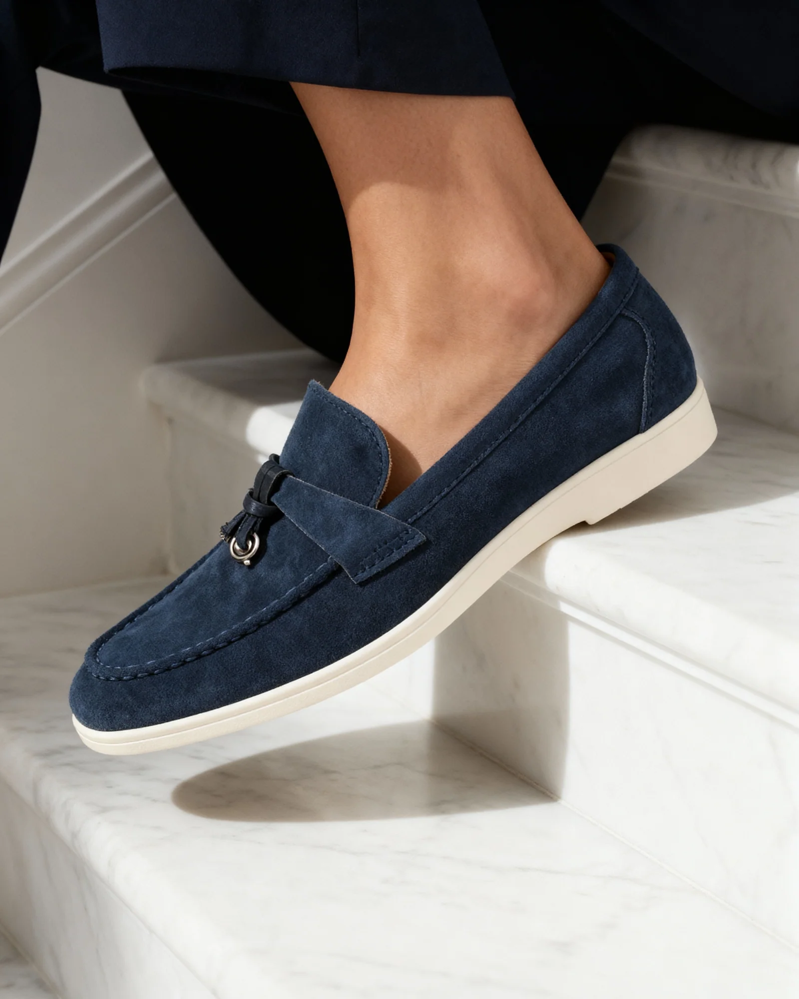 MOCASSINS DAIM DAME