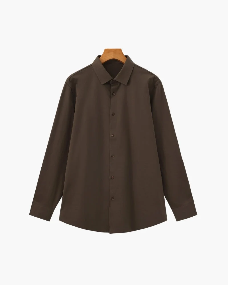 CHEMISE COTON FLEX TAILLÉE
