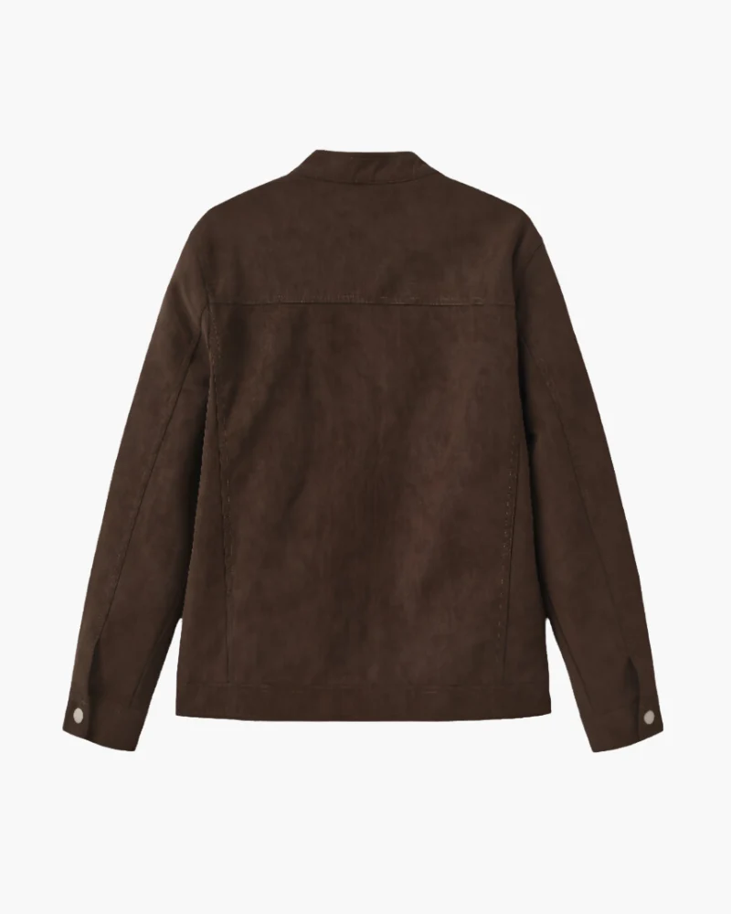 ESTATE VESTE DAIM CUIR
