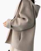 MARLOW MANTEAU LAINE ZIPPÉ