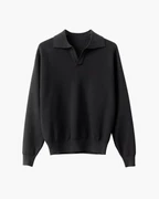 PULL POLO TRICOTÉ TEXTURÉ