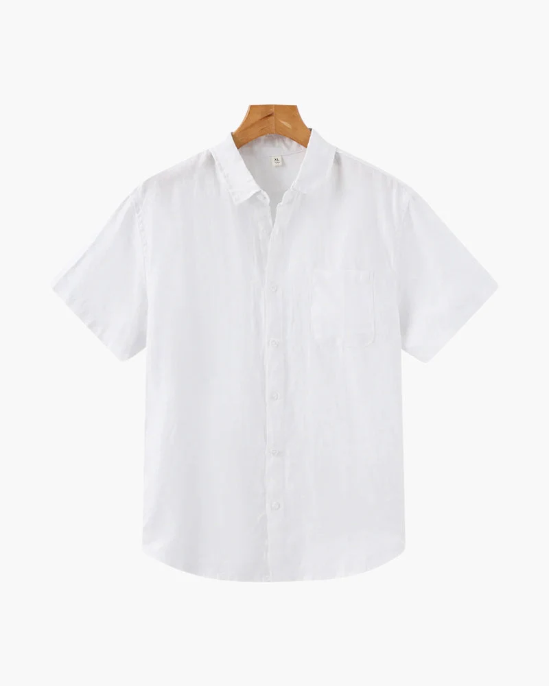 CAPE TOWN CHEMISE LIN COURTE