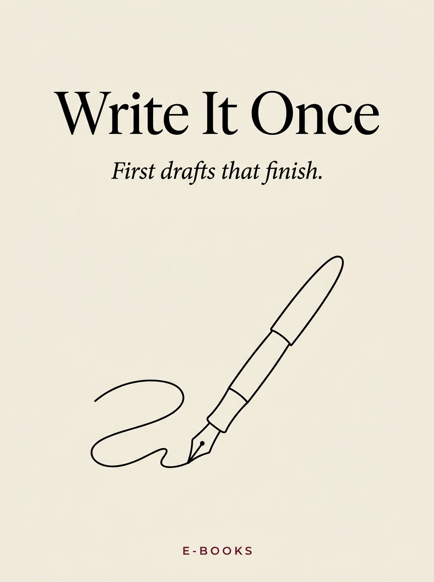 Write It Once