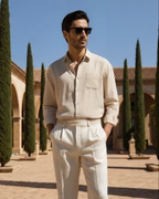 CAPE TOWN CHEMISE 100% LIN