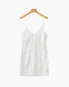 STÉPHANIE MINI ROBE SEQUINS