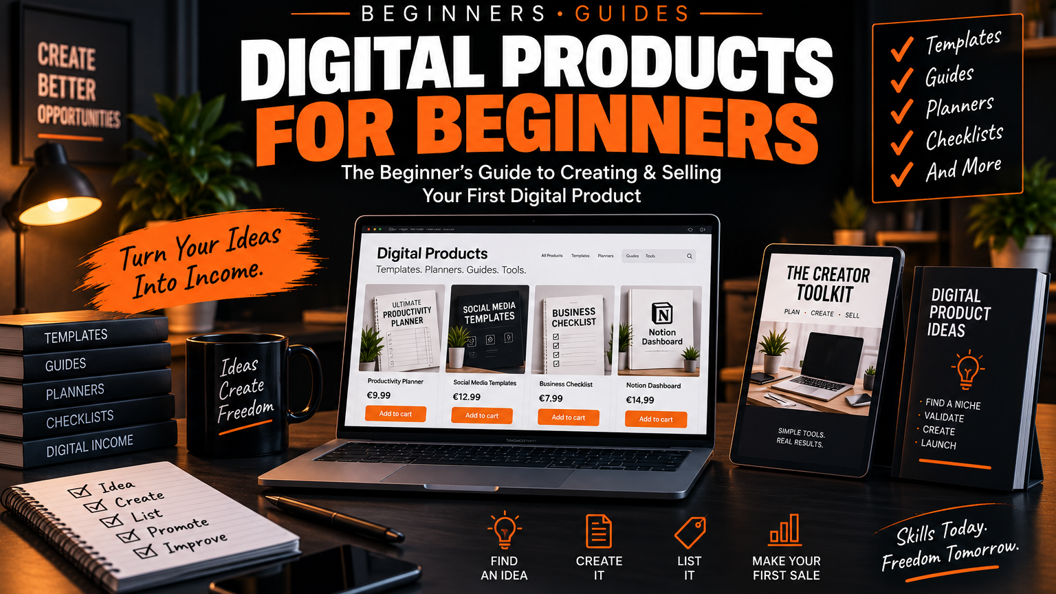 Digital Products for Beginners