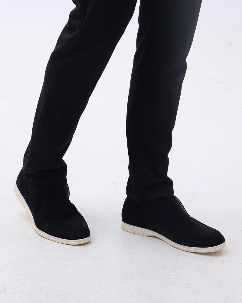 MOCASSINS DAIM HAUTEUR