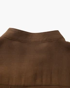 CHEMISE COL MANDARIN COTON