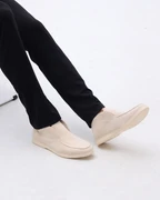 MOCASSINS DAIM HAUTEUR