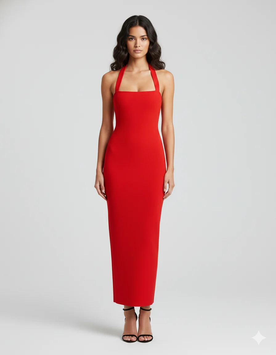 NOÉMIE ROBE MAXI DOS NU