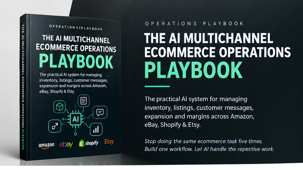 The Ai Multichannel Ecommerce Operational Playbook