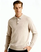 POLO 100% CACHEMIRE