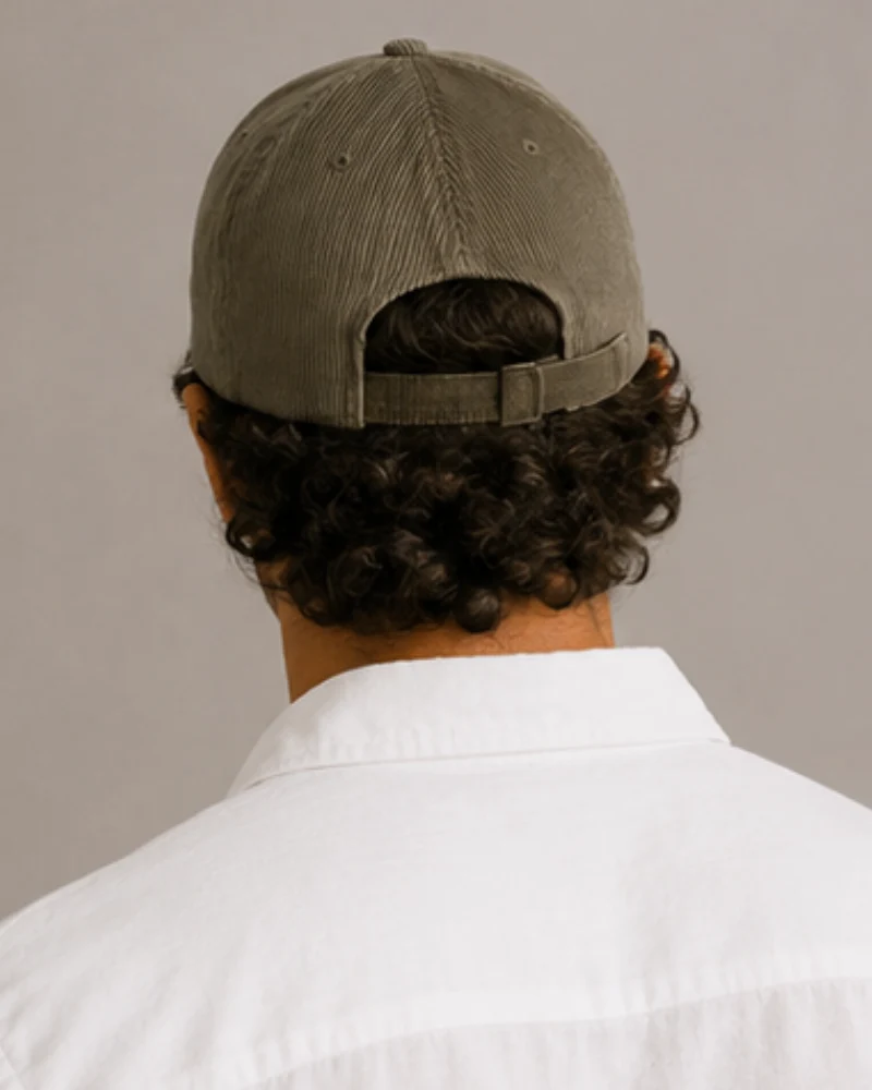 CASQUETTE VELOURS CÔTELÉ