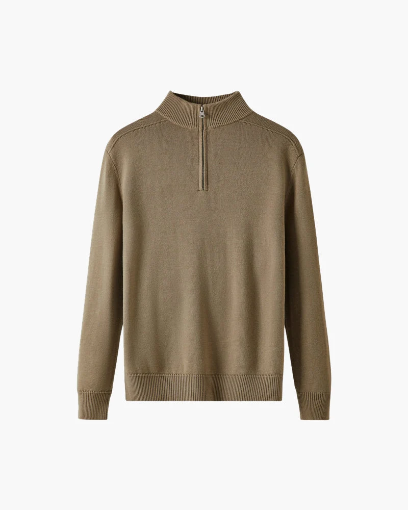 VESTE ZIPPÉE LAINE MÉRINOS