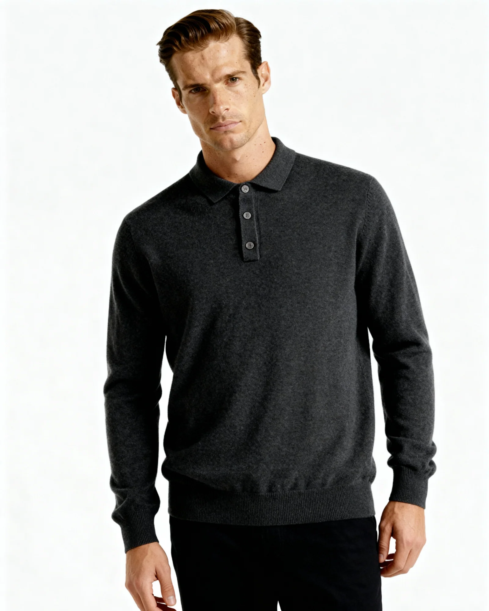 POLO 100% CACHEMIRE