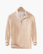 VERBIER PULL DEMI-ZIP HOMME