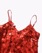 STÉPHANIE MINI ROBE SEQUINS