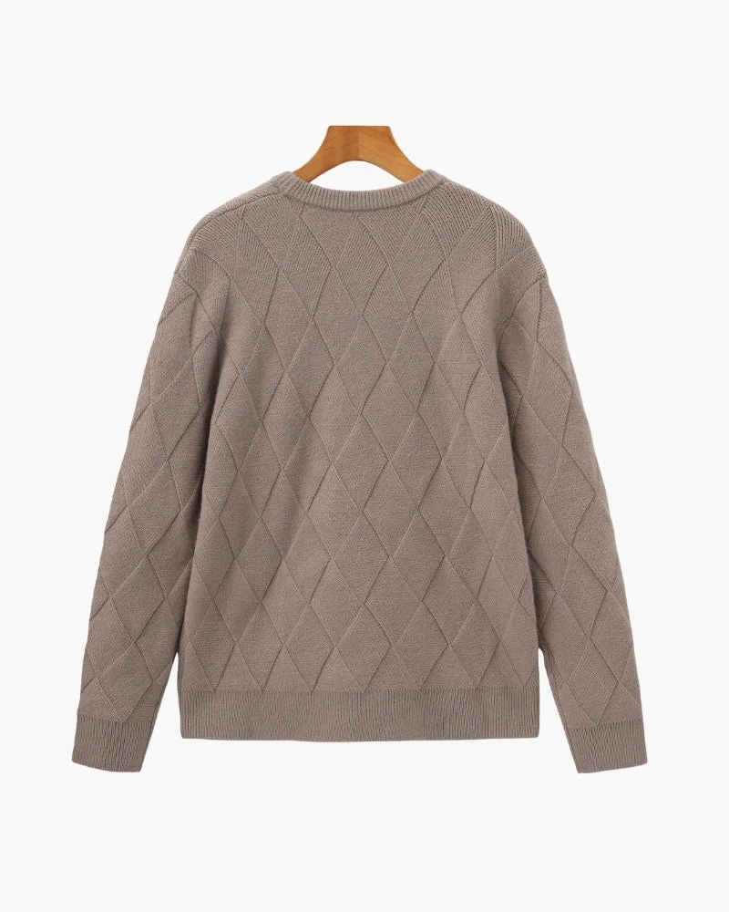 PULL COL ROND LOSANGES