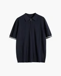 POLO LISERÉ CONTRASTANT