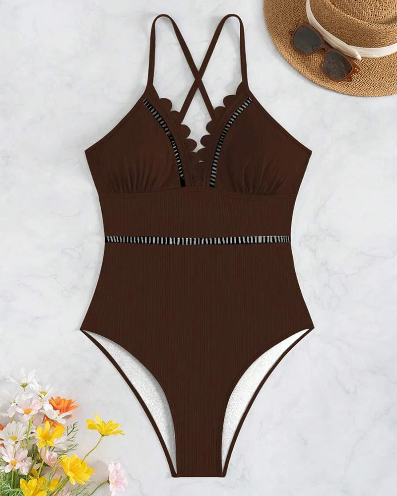 CREUX MAILLOT UNE PIÈCE SEXY