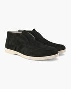 MOCASSINS DAIM HAUTEUR