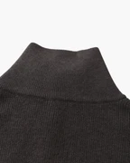 PULL DEMI-ZIP MAILLE RAFFINÉ