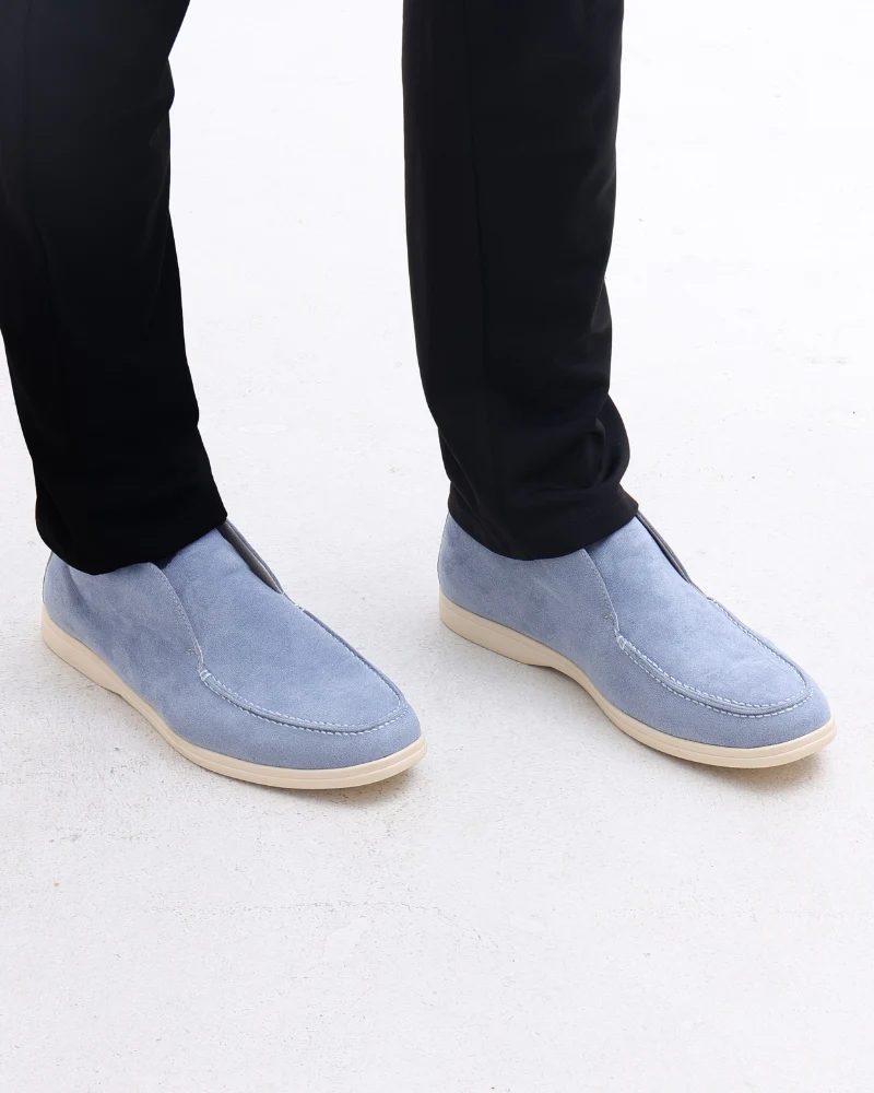 MOCASSINS DAIM HAUTEUR