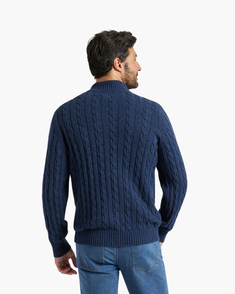 VERBIER PULL DEMI-ZIP HOMME