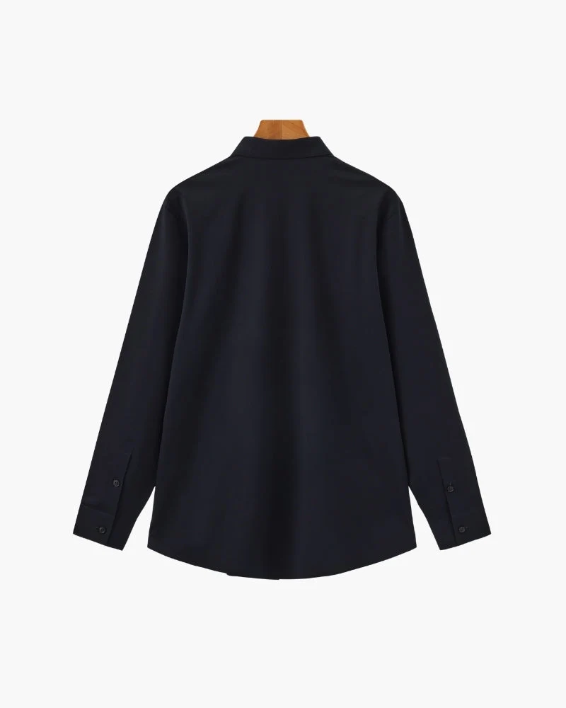 CHEMISE COTON FLEX TAILLÉE